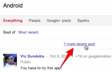 google plus temps reel Google+ intègre la recherche en temps réel et les hashtags