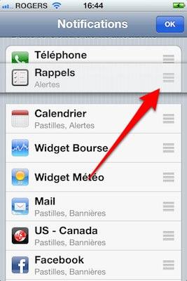 notifications iphone 3 iPhone iOS 5 : Comment configurer et utiliser le nouveau système de notification