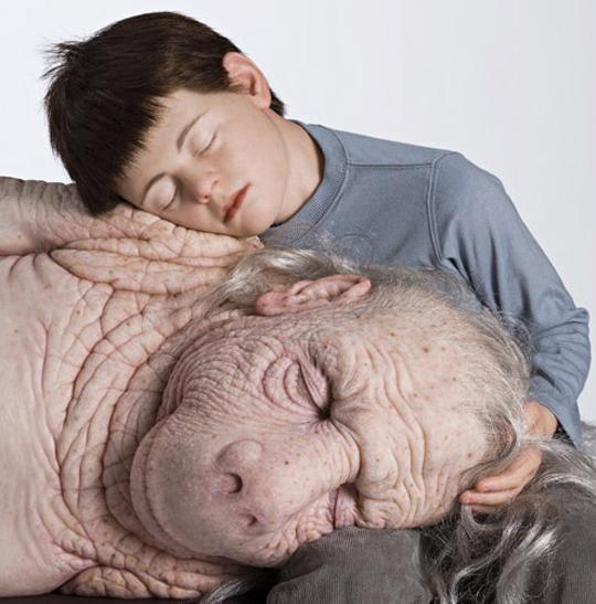 Hypperrealistic sculptures by Patricia Piccinini