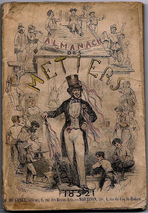 Le Compagnonnage dans L'Almanach des Métiers en 1852