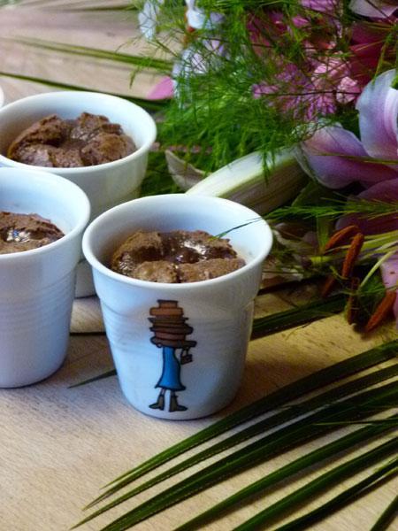 Mini fondants au chocolat caramel … universels