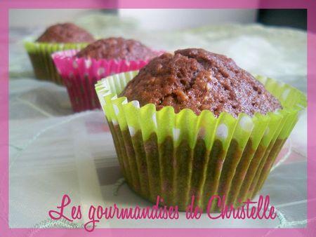 muffins maxi fondants chocolat