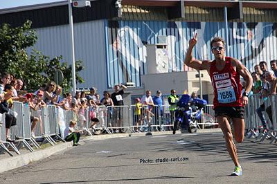 Frédéric : vainqueur du semi-marathon de Tournefeuille