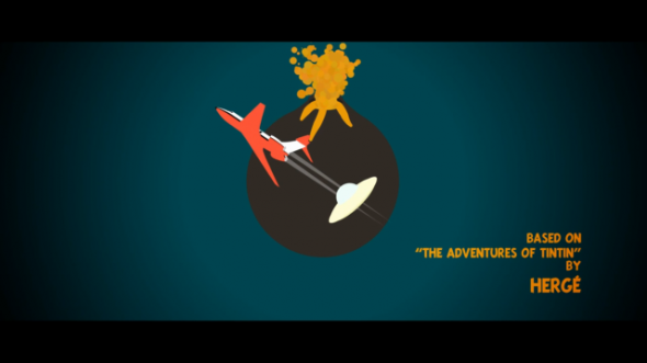 Capture d’écran 2011 10 13 à 15.02.00 590x331 Les aventures de Tintin en 72 secondes. blog spielberg slimjim Les aventures de Tintin hergé cinema 