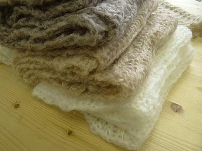 Oui à l'écharpe tricotée !