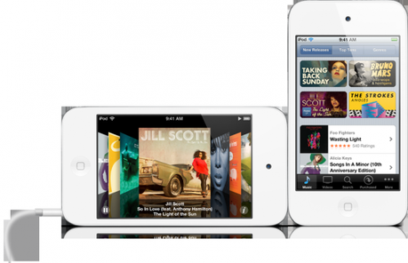 iPod Touch L'iPod Touch blanc disponible à partir de 199€ sur l'Apple Store
