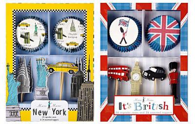 Kits pour des cupcakes en fêtes