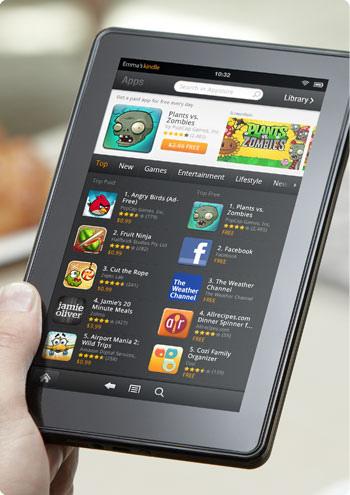 Kindle-Fire vs ipad – Les Médias dites merci à Amazon