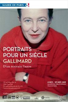 Exposition « Portraits pour un siècle » Gallimard/Roger Viollet