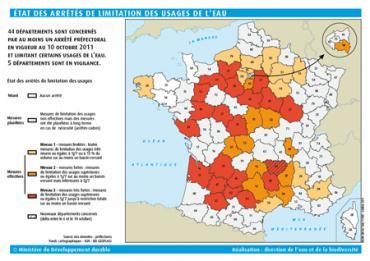 Sécheresse en France: ce n'est pas encore fini