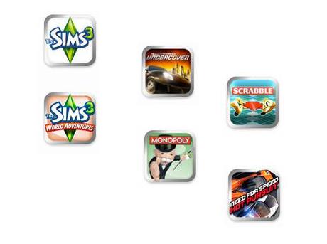 Promotion sur les jeux iPhone Electronics Arts (Need for Speed, Real Racing, Tetris, SIMS, Battlefield, ...)