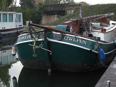 Tjalk au port de France