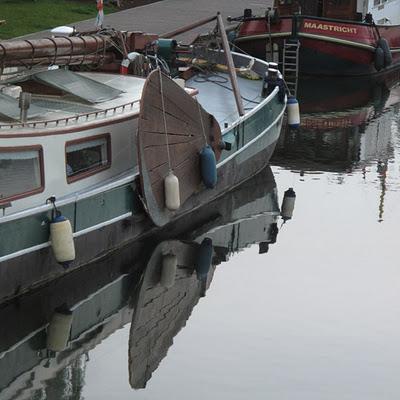 Tjalk au port de France