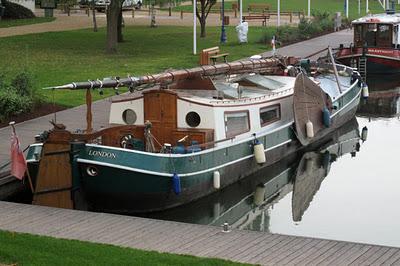 Tjalk au port de France