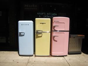 Réfrigérateurs. Photo CC Flickr shellysblogger