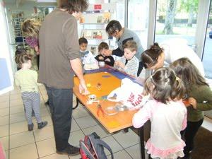 Ateliers avec les maternelles de Lavardac
