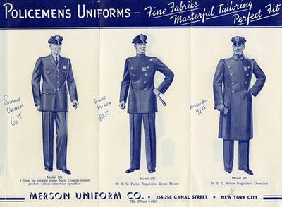 Le style dandy des policiers dans les années 40