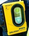 Balladeur jaune Sony