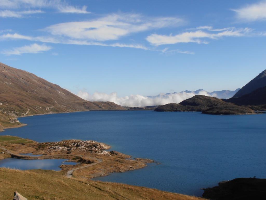 Col et Lac du Mont-Cenis : belle entrée sur l’Italie