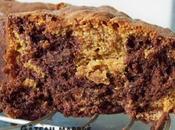 Gateau marbré (ultra moelleux) chocolat praliné