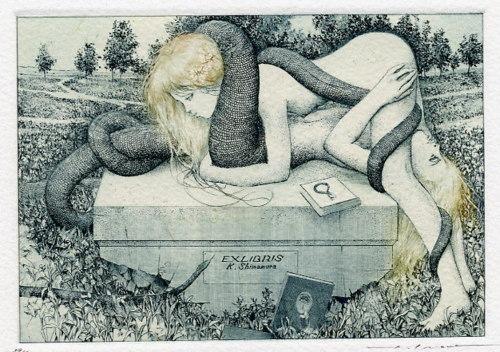 Les Ex-Libris d’Alphonse Inoue