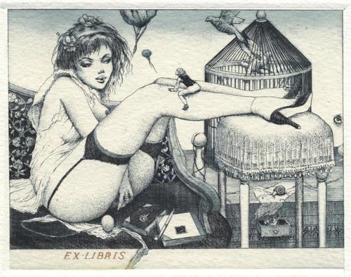 Les Ex-Libris d’Alphonse Inoue