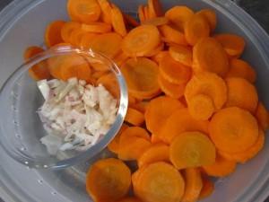 carottes avant cuisson