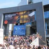 2000 personnes se rassemble place de la Bastille en solidarité avec le mouvement espagnol (Photothèque Rouge/DA)