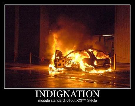 Indignation, modèle standard début 21è