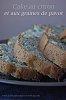 Cake citron graines pavot