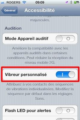 vibreur iphone 2 iPhone iOS 5: comment personnaliser le vibreur 