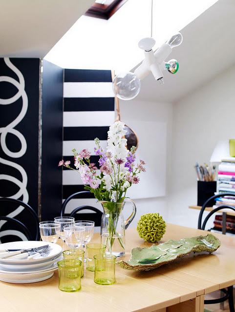 Art contemporain - du sol au plafond