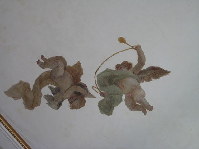 Palazzo Mangilli-Valmarana - détails de quelques plafonds et murs