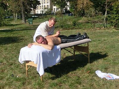 Découverte massage après le bootcamp
