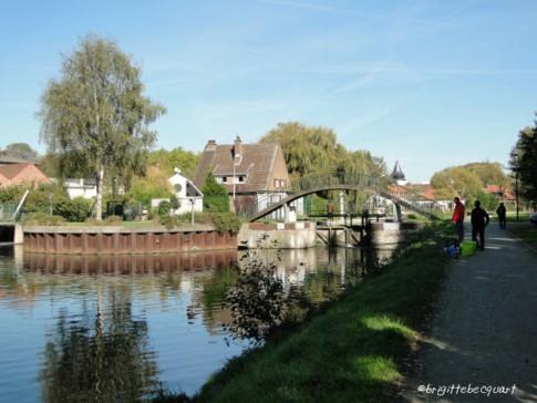 Une longue marche apaisante le long de la Marque.