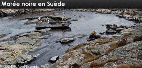 Marée noire en Suède