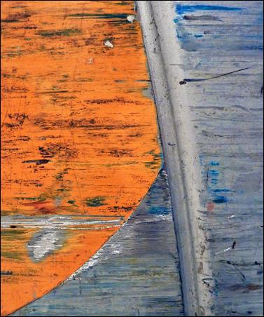 De l’art sur un Fenwick d’un Carrefour City