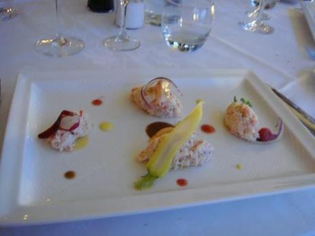 20110701 Corniche de Rolleboise diner 03 king crab ananas legumes (ChrisoScope) 20110701 Corniche de Rolleboise diner 03 king crab ananas legumes Domaine de la Corniche (Rolleboise 78) : dîner au dessus de la Seine (ChrisoScope)