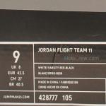 jordan flight team 11 white varsity red black 3 150x150 Air Jordan Flight Team 11 White/Team Red Black