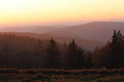 Route des crêtes- coucher de soleil sur le Gazon Martin