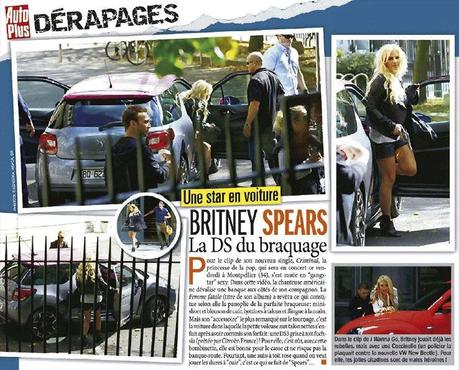 Un article sur Britney Spears dans le dernier numéro d’ « Auto Plus »