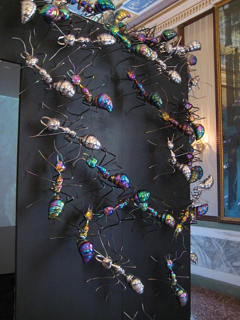 Palazzo Mangili-Valmarana - Pavements et deux oeuvres exposées