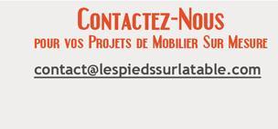 Contactez-Nous pour vos Projets de Mobilier Sur Mesure