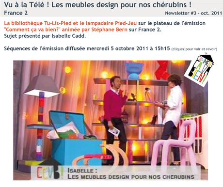 Mobilier Les Pieds Sur La Table au Salon Maison&Objet sept 2011