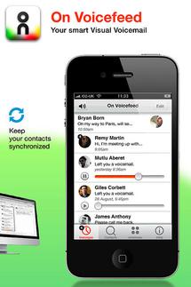 ON VoiceFeed 1.7: Des annonces de messagerie personnalisées sur iPhone (iOS 5)...