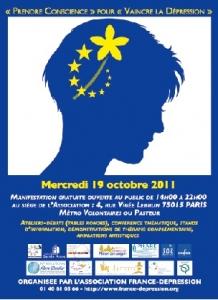 Journée de la DÉPRESSION: Le premier soin c’est d’en prendre conscience – Association France-Dépression