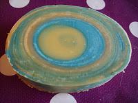 Savon rayé menthe/sapin