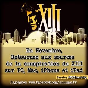 Anuman officialise XIII Identité perdue