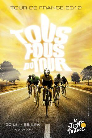 Affiche officielle du Tour de France 2012