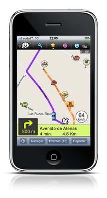 Waze, le GPS gratuit sur iPhone passe en version 3.0...